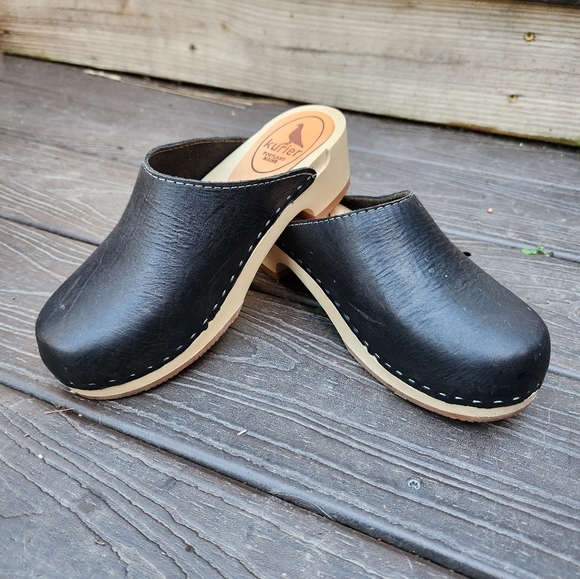 Leather clogs - Picture 2 of 5